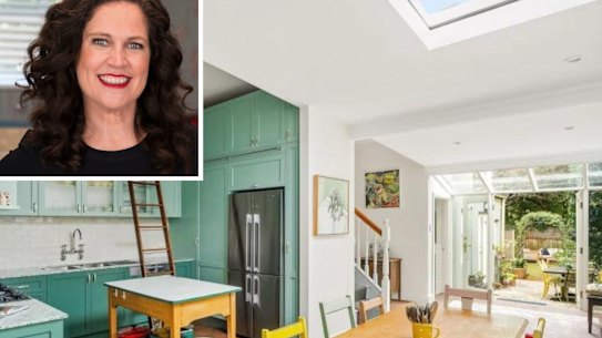 Annabel Crabb and her Marrickville home.