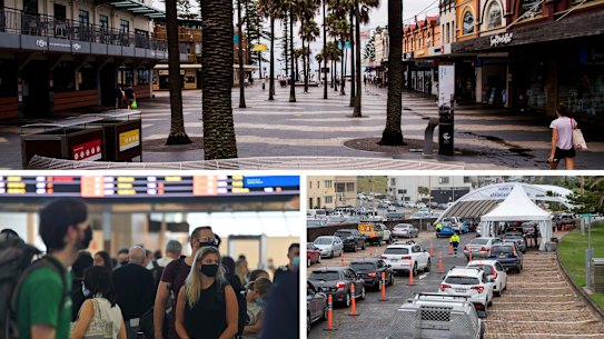 Greater Sydney residents effectively locked out of every state and territory as of Monday morning as the northern beaches grapples with a COVID-19 lockdown.