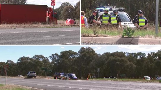 All four occupants of the sedan died at the scene. They are yet to be formally identified.