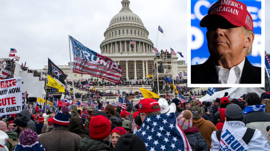 Donald Trump, Capitol riot