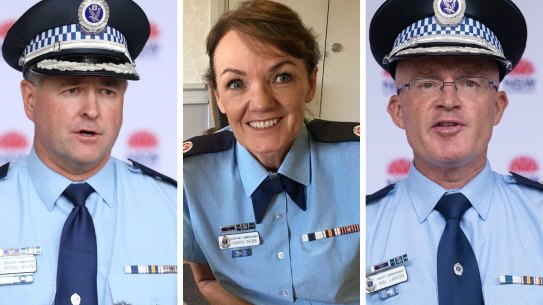 Deputy commissioners Mal Lanyon, Karen Webb and Mick Willing are in line for the top job.  