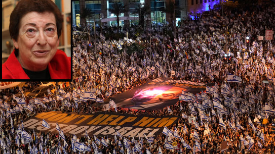 Naomi Chazam says Israel is undergoing its greatest crisis since the creation of the state.  