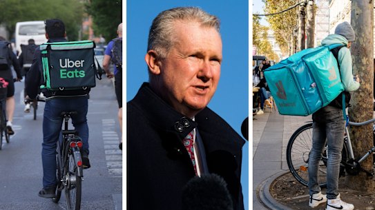 Workplace Relations Minister Tony Burke is taking aim at the gig economy.