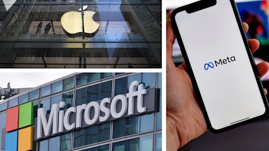 Apple, Meta, Microsoft