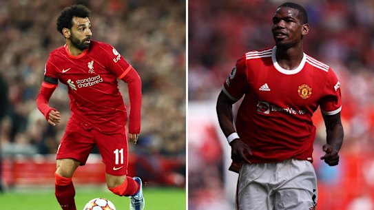 Mo Salah and Paul Pogba.