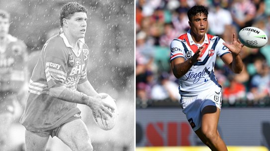 Trent Barrett and Joseph Suaalii highlight the changing face of the NRL.