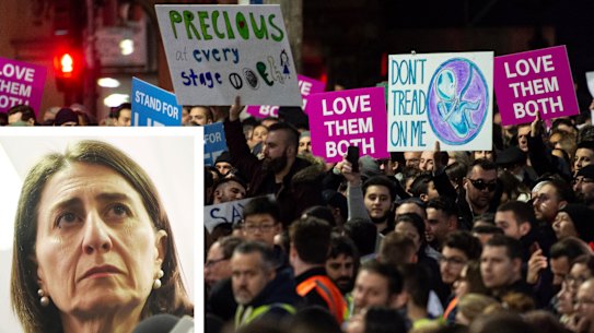 NSW Premier Gladys Berejiklian has caved in to her conservative MPs and delayed the abortion vote in the upper house for several weeks in a last-minute attempt to bring calm to her party.