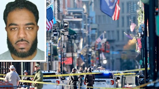 A passport photo of Shamsud-Din Jabbar, who allegedly drove into crowds in New Orleans killing at least 15.