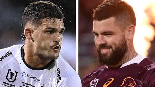 Nathan Cleary v Adam Reynolds. 