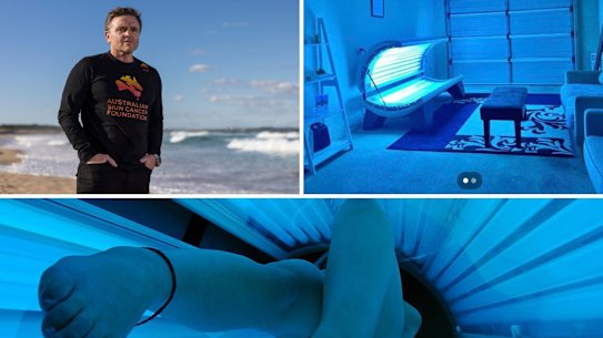 Australian Skin Cancer Foundation founder Jay Allen would like to see a ban on the sale of sunbeds for private use. 
