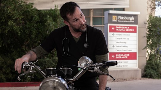 Noah Wyle, MD at Pitt As Robby.