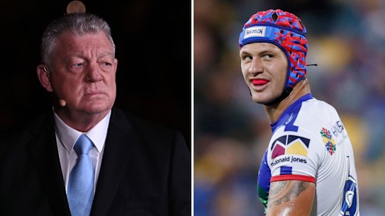 Phil Gould and Kalyn Ponga