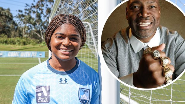 ‘He knows to stay in his lane’: Daughter of NFL royalty making her own name with Sydney FC