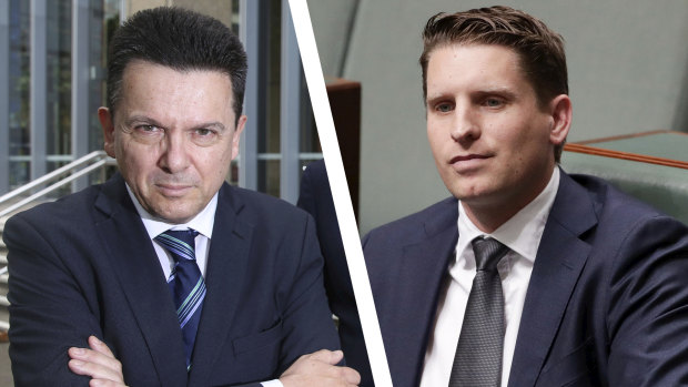 Huawei's Nick Xenophon 'must sign up to the foreign influence register', Andrew Hastie demands