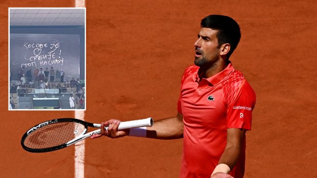 Djokovic’s Kosovo message sparks controversy after French Open win