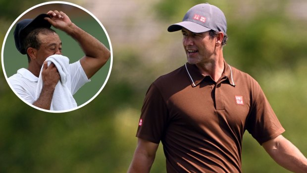 Adam Scott might play at the Masters forever – and he’ll still look good in a brown shirt