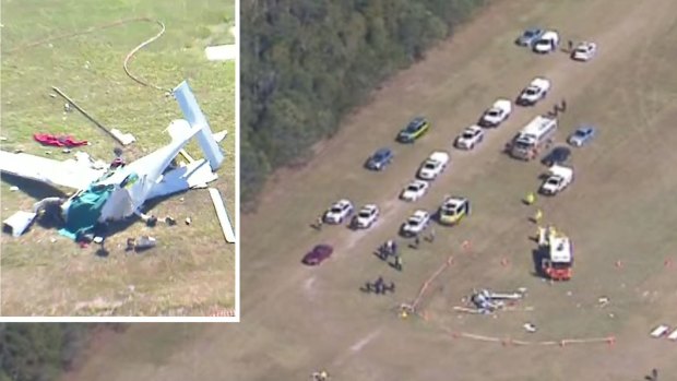 Light plane aborted landing before fatal runway crash