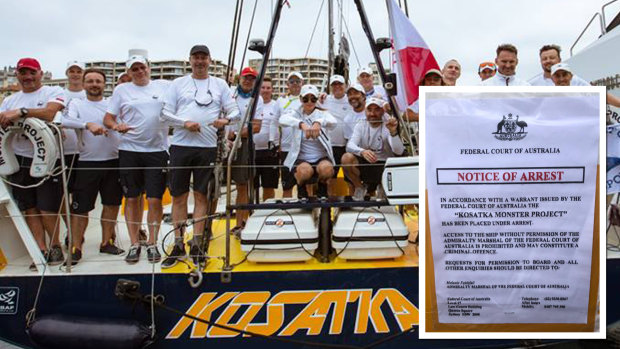 Sydney to Hobart yacht Monster Project 'arrested' on eve of race