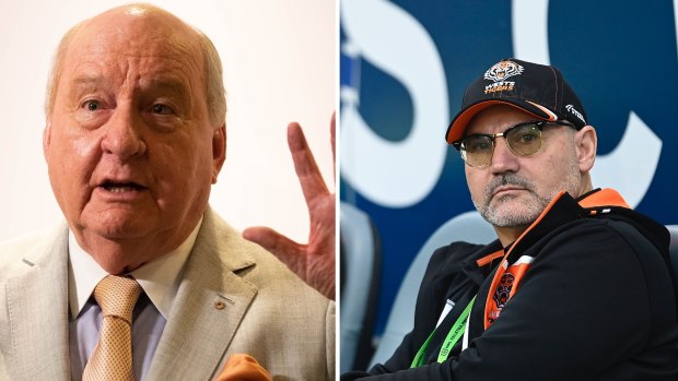 ‘Fish rots from the head’: Tigers chair walks out of fundraiser after Alan Jones attack