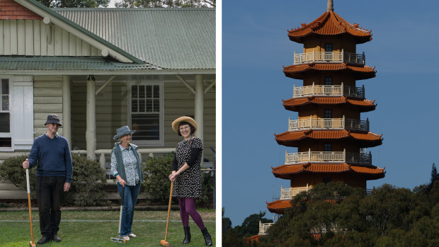 The surprise connection between a Buddhist temple and a Sydney croquet club