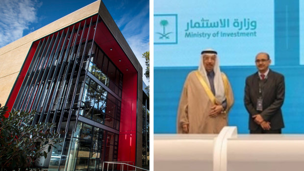 The Saudi government revealed at a conference in February that an investment licence had been granted to Wollongong University.