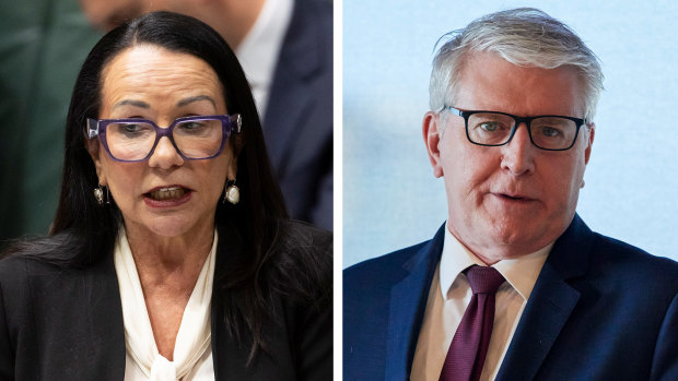 Senior Labor ministers Linda Burney and Brendan O’Connor.