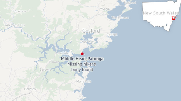 Missing bushwalker’s body found on Central Coast