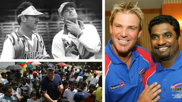 Shane Warne composite
