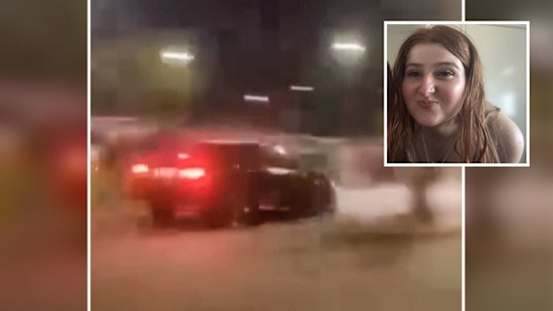 Caitlyn Dickson was critically injured during the crash at a Burswood car meet.