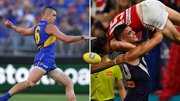 WA football main image West Coast Eagles, Fremantle dockers.