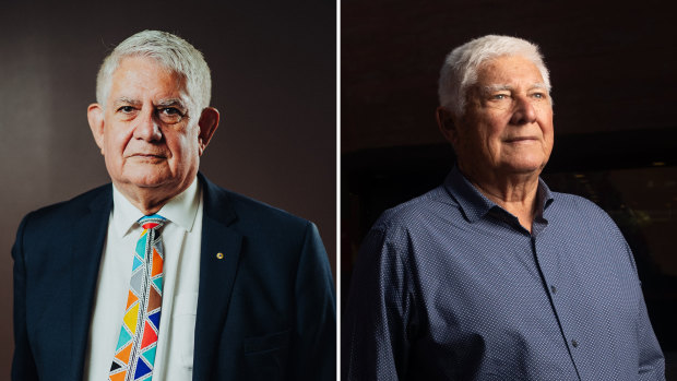 Former federal Indigenous affairs minister Ken Wyatt and former WA premier Peter Dowding. Pictures: Supplied