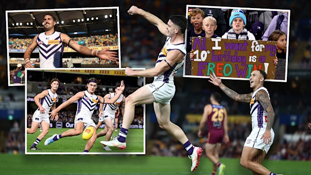 Fremantle Dockers, main picture, WAtoday, wharfie time, Flagmantle. Pictues: Getty Images