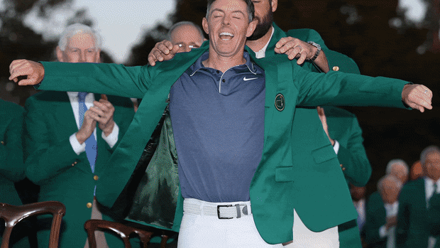 Rory McIlroy wins the Masters at Augusta.
