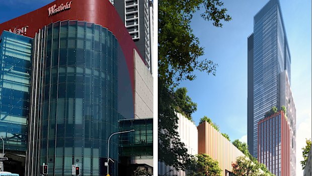 Parramatta Westfield today and possibly in the future.