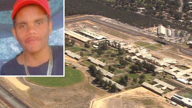 Cleveland Dodd, 16, (inset) died after self-harming in his cell at the youth Unit 18 wing of Perth’s maximum-security Casuarina Prison.