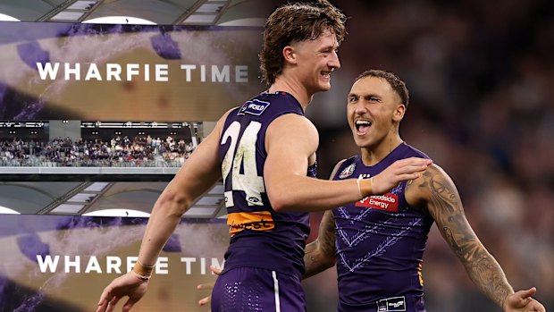 The AFL has applied to trademark the phrase “Wharfie Time”, words used by the Fremantle Dockers to lift the crowd at home games.