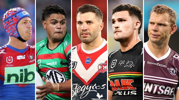 The biggest names in the NRL. Kalyn Ponga, Latrell Mitchell, James Tedesco, Nathan Cleary, Tom Trbojevic