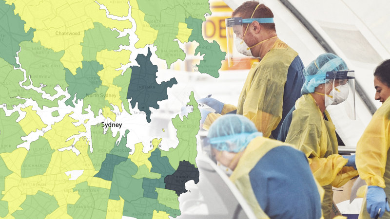 Coronavirus Australia Covid 19 Heat Maps By Postcode Launched By Nsw Government