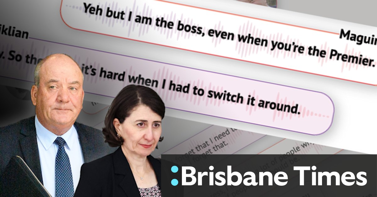 ICAC points to Daryl Maguire's 'emotional hold' on Gladys Berejiklian - Vimarsana News