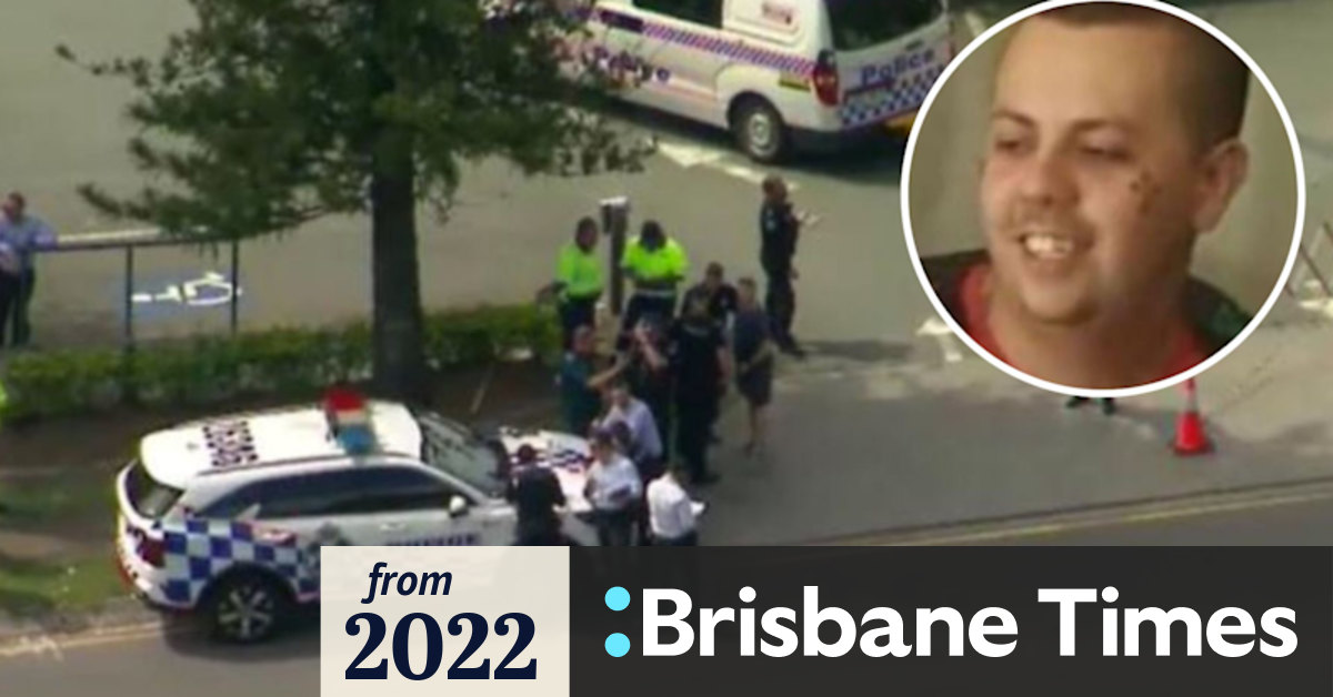Man charged with murder over Brisbane stabbing as manhunt continues