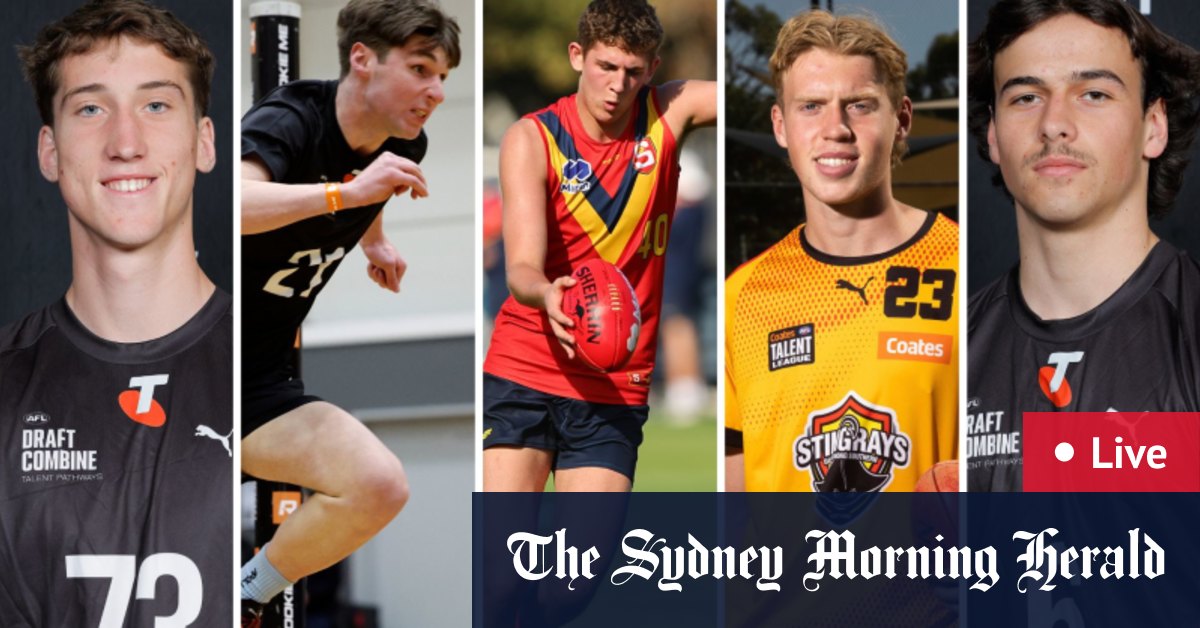 AFL draft 2024 LIVE Second round begins as top picks find their clubs
