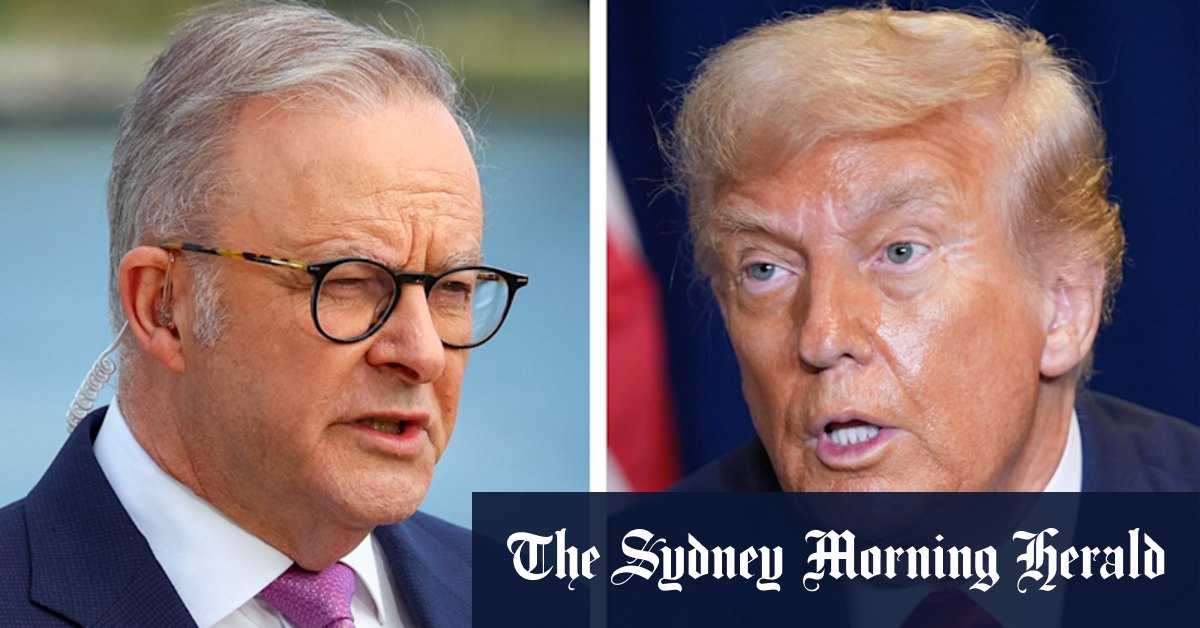 Anthony Albanese and Donald Trump to meet at the White House next month