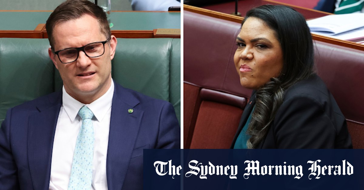 Alex Hawke calls for Jacinta Price to apologise over Indian immigration comments