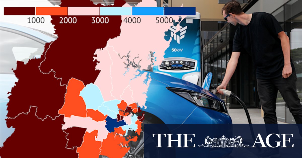 'It's no longer a rich man's car': Where electric car ownership is surging in Sydney - Vimarsana News