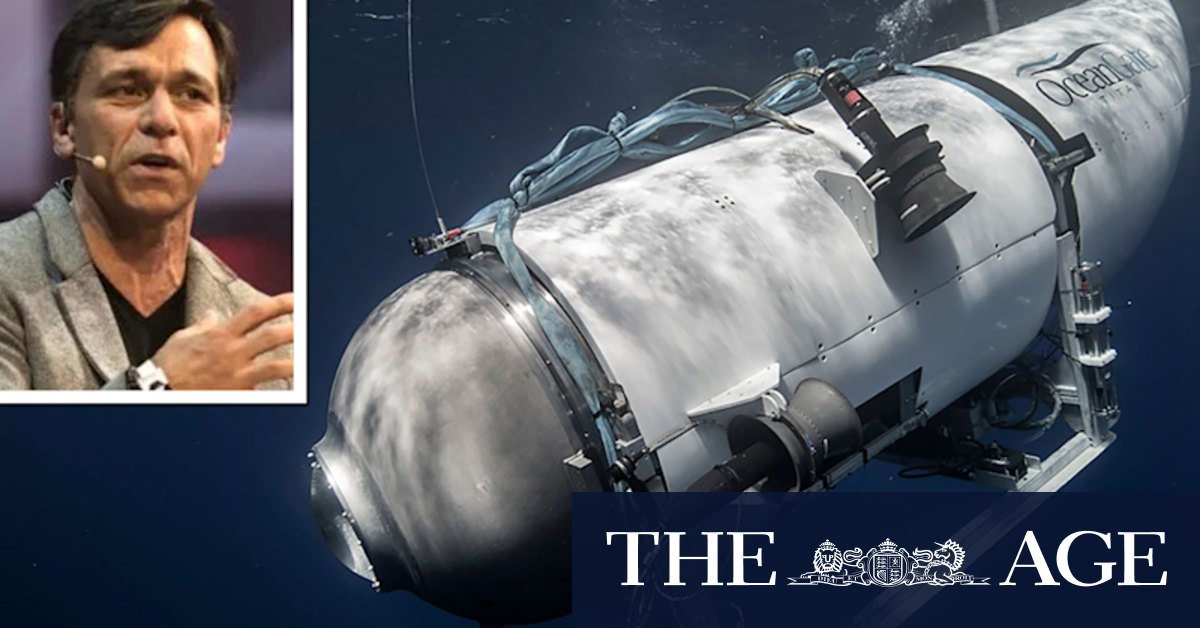 Titanic submersible: Passengers 'knew what they were getting into', says OceanGate co-founder - Vimarsana News