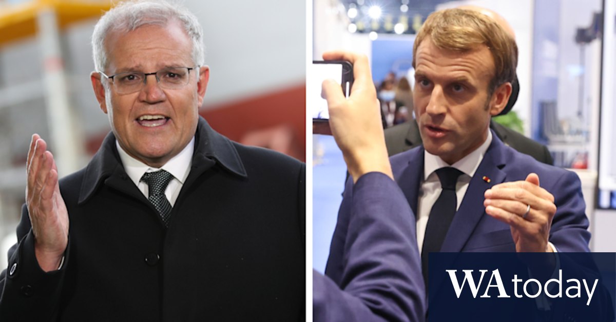 COP26 Glasgow summit: Scott Morrison points to texts as he hits back at Emmanuel Macron over nuclear submarine row - Vimarsana News
