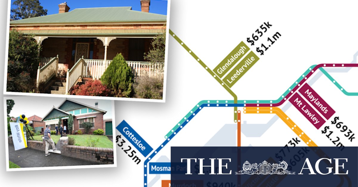 WA property: Where Perth home buyers can save by moving one train stop - Vimarsana News
