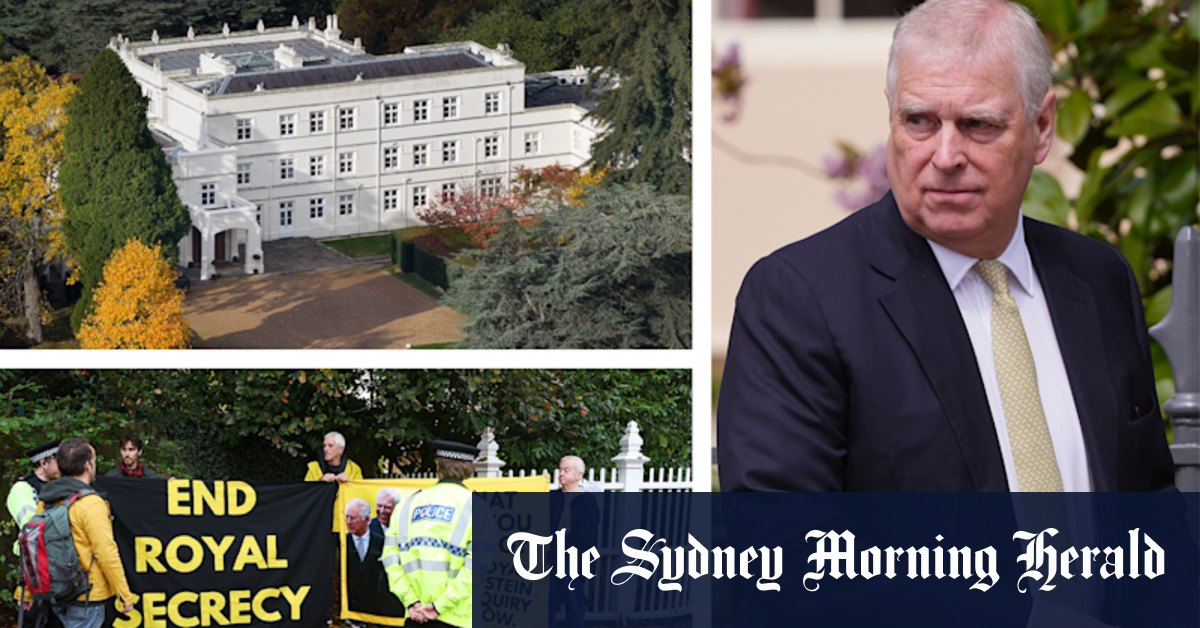 Prince Andrew in advanced talks to leave Royal Lodge