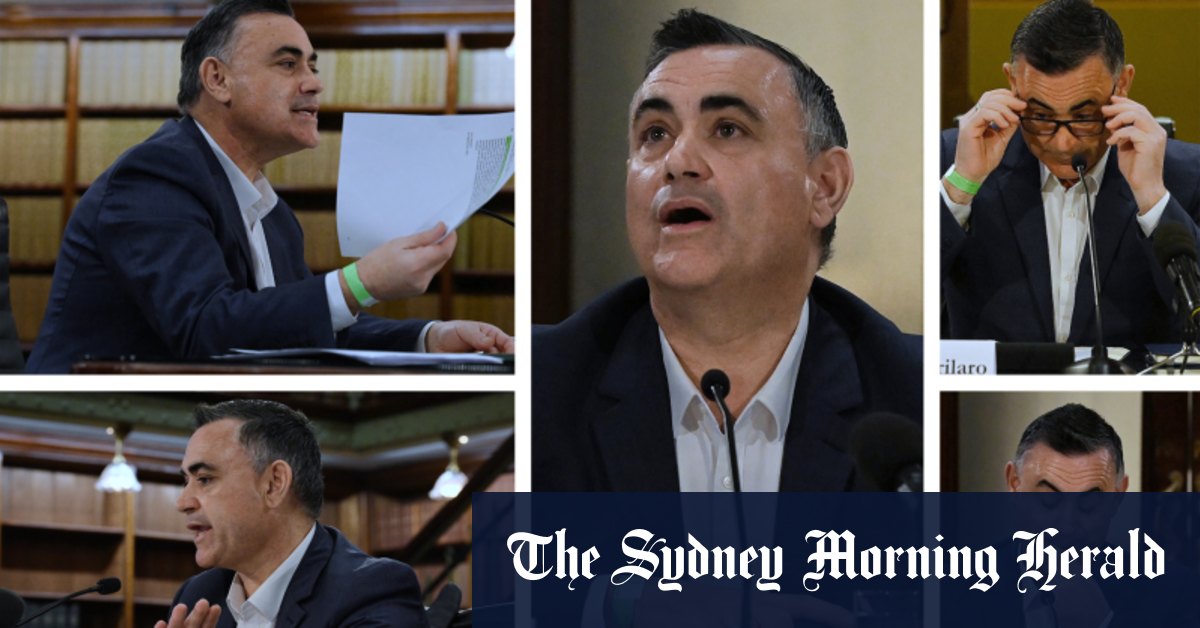 John Barilaro doubles down with fiery testimony to trade inquiry – Sydney Morning Herald