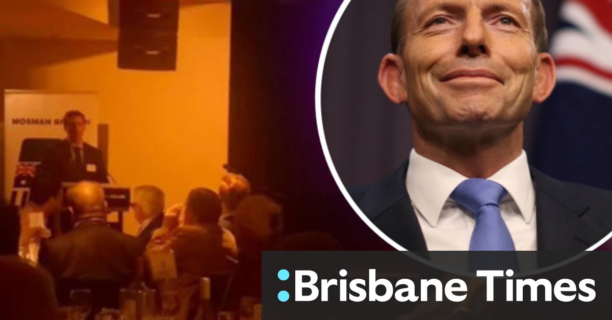 Standing room only as Abbott headlines Liberal fundraiser in Mosman - Vimarsana News